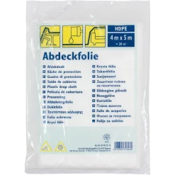 Abdeckfolie Renovierplane 4x5m 20m² | 5my