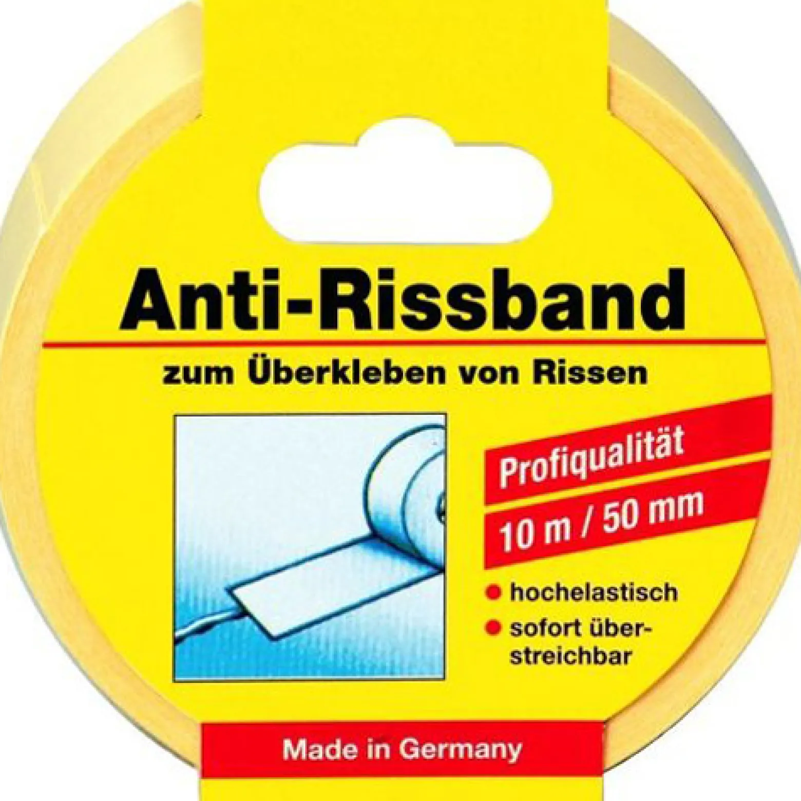 Baufan Anti-Rissband 10 m Überklebbar