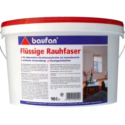 Baufan Flüssige Rauhfaser 10 L Wasserverdünnbar
