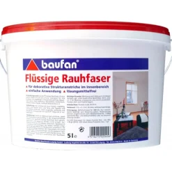 Baufan Flüssige Rauhfaser 5 L Wasserverdünnbar