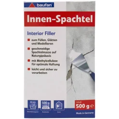 Baufan Innenspachtel 500g vielseitige Spachtelmasse