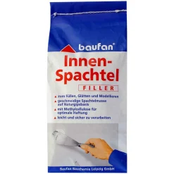 Baufan Innenspachtel 5 kg Spachtelmasse weiß
