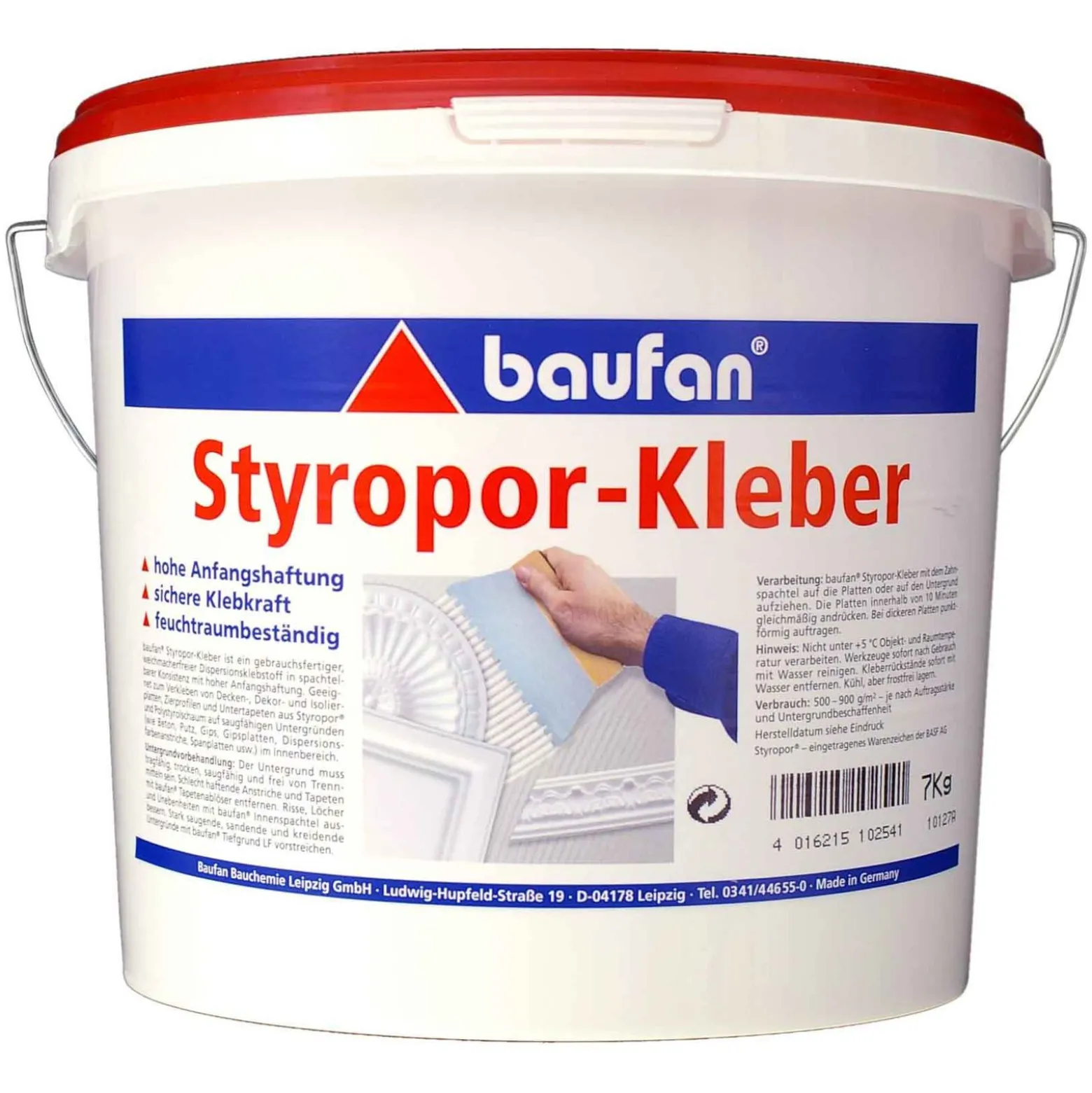 Baufan Styroporkleber 7 kg Eimer Klebstoff
