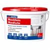 baufan Waschfeste Wandfarbe weiß Innenfarbe 5L
