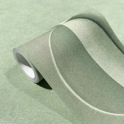 Bordüre Betonoptik 3D Effekt Grafik Grün Grau 34495