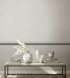 Bordüre 3D Effekt Stuckelement Grau Creme 34456