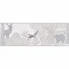 Bordüre Vlies Kinder Wald Tiere Pflanzen Creme Grau 77175-2
