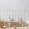 Bordüre Vlies Kinder Zirkus Tiere Creme Bunt 77149-1