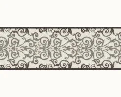 Borte Versace Home Barock weiß schwarz 93547-2