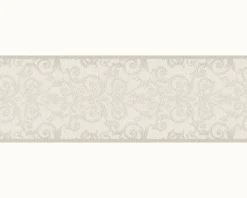 Borte Versace Home Barock weiß silber 93547-1