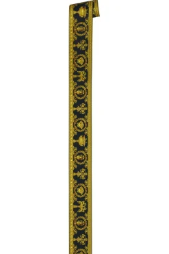 Borte Versace Home Medusa Lorbeer schwarz gold 34305-1