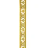 Borte Versace Home Medusa Lorbeer weiß gold 34305-2