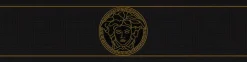 Borte Versace Home Medusa schwarz gold Metallic 93522-4