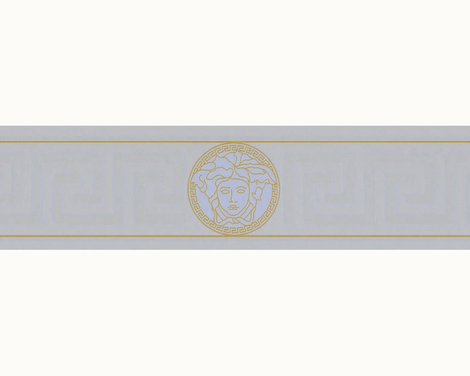 Borte Versace Medusa silber-grau gold Metallic 93522-5