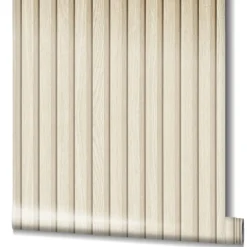 Botanica Vliestapete Holz Paneele Beige Grau 33957