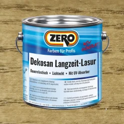 Dekosan Langzeit Lasur AF Holz Außen + Innen 750 ml
