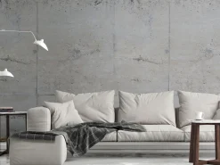 Digitaldruck Beton Optik Shabby Mauer Grau 39254-1