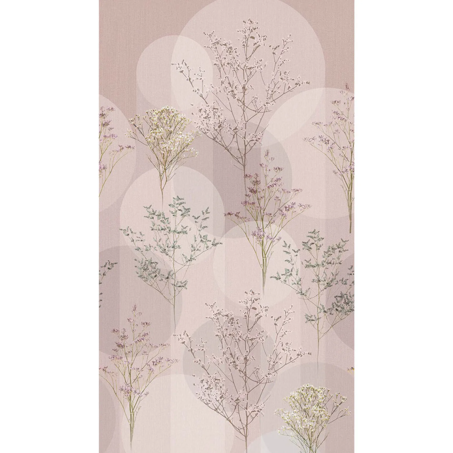 Digitaldruck Elle Grafik Floral Blumen Rosa 2268-10