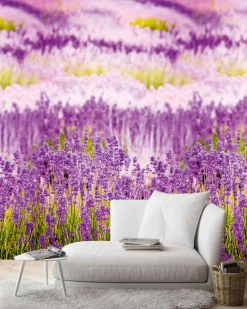 Digitaldruck Foto-Vliestapete Lavendel Floral | A35901