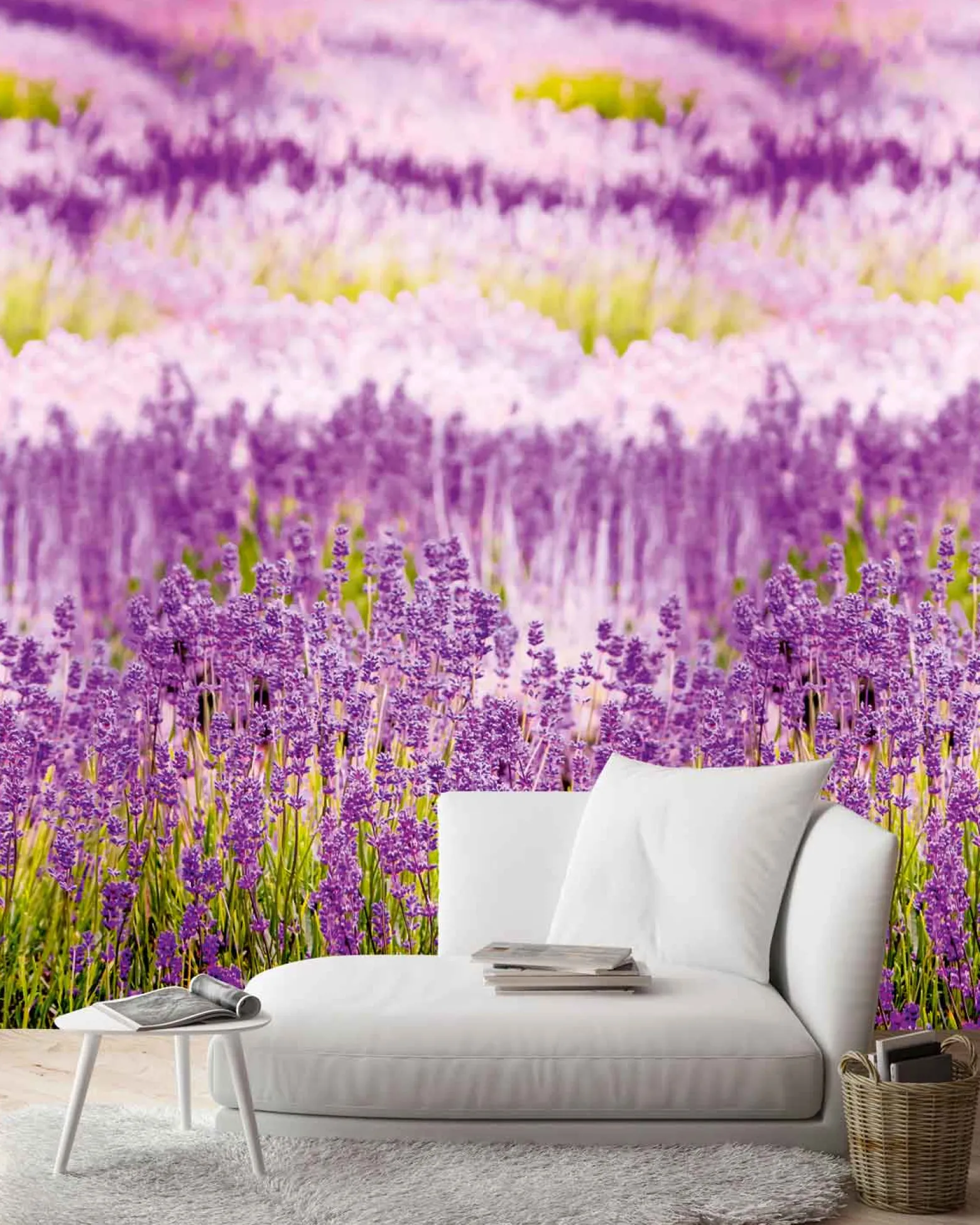Digitaldruck Foto-Vliestapete Lavendel Floral | A35901