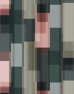 Digitaldruck Grafik Balken rosa grün blau 32753