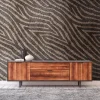 Digitaldruck Zebra Tierfell Optik Braun Beige 39236-1