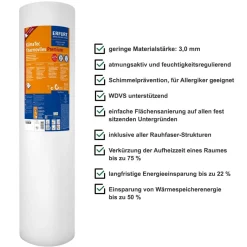 Erfurt KlimaTecPremium Thermovlies Innen-Dämmung 7,5m²