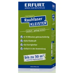 Erfurt Rauhfaser Kleister 200g Tapetenkleister Papier