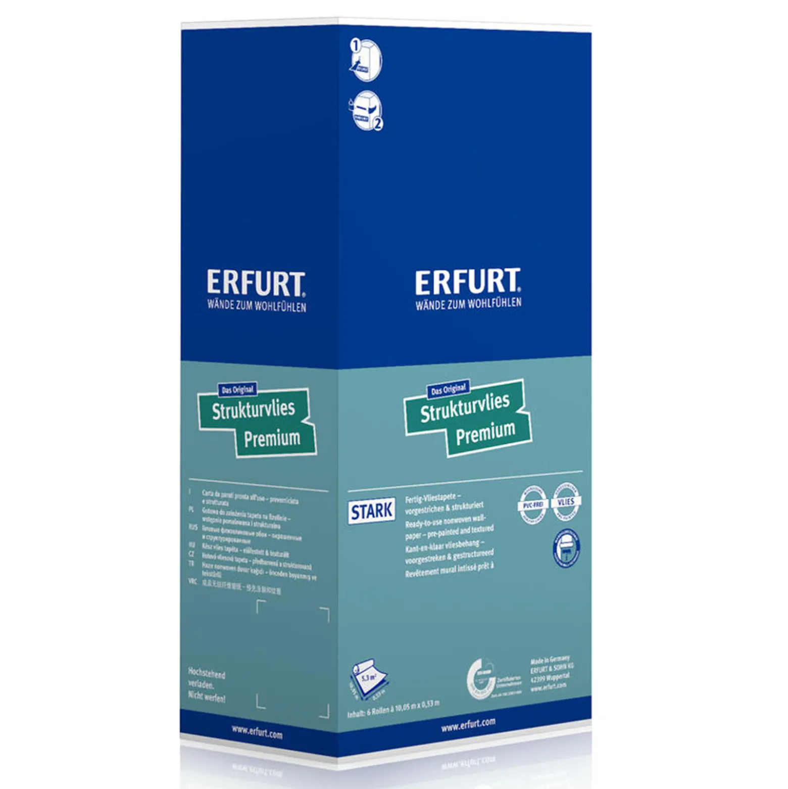 Erfurt Strukturvlies Premium 505 Floral Vliestapete