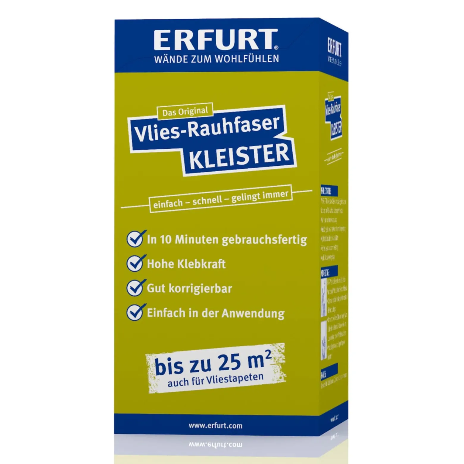 Erfurt Vlies-Rauhfaser Kleister 200g Vliestapete