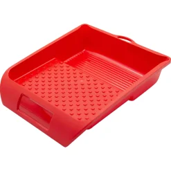3er Set Farbwanne rot 20x22 cm für Lackierarbeiten