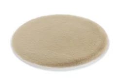 Fellteppich flauschig hellbraun Dekofell Astra Elda