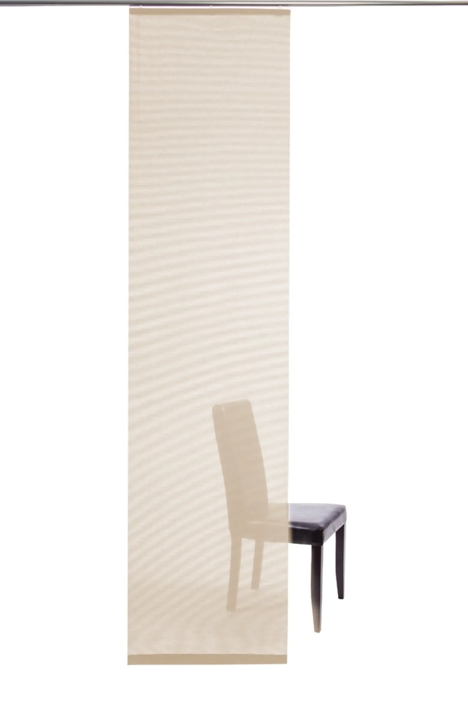 Flächenvorhang creme halbtransparent 60x245 5802-17
