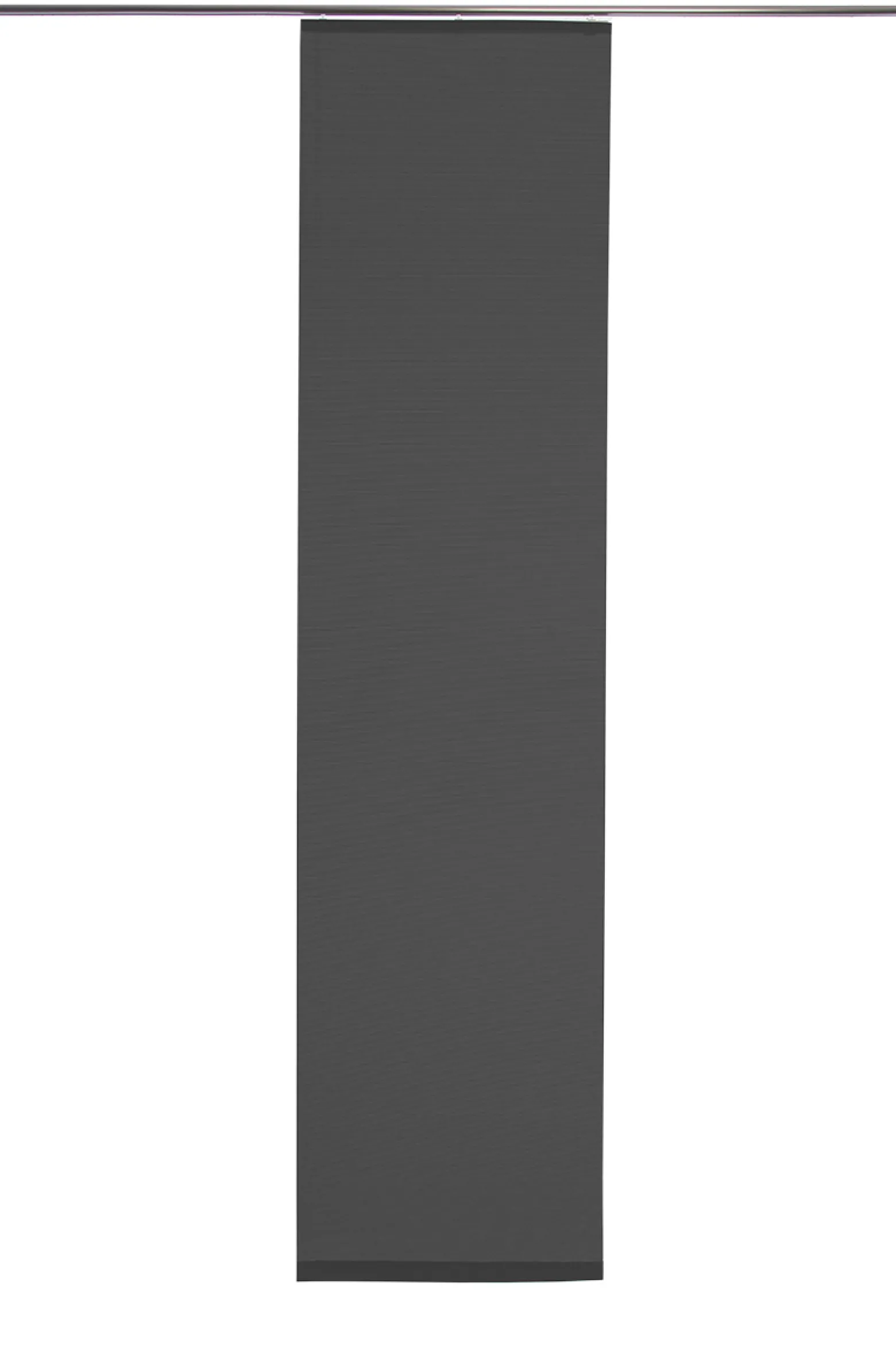 Flächenvorhang schwarz halbtransparent 60x245 5840-31