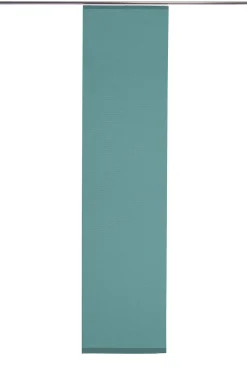 Flächenvorhang türkis halbtransparent 60x245 5840-24