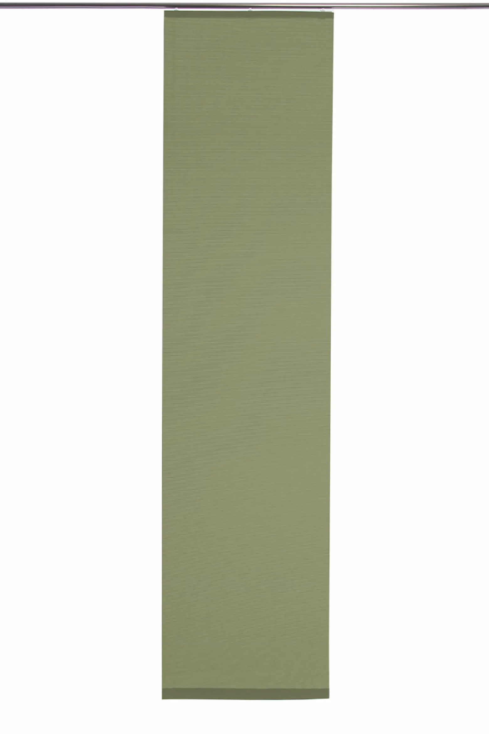 Flächenvorhang Uni grün halbtransparent 60x245 5840-17