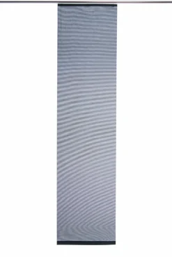 Flächenvorhang Uni lila halbtransparent 60x245 5802-79