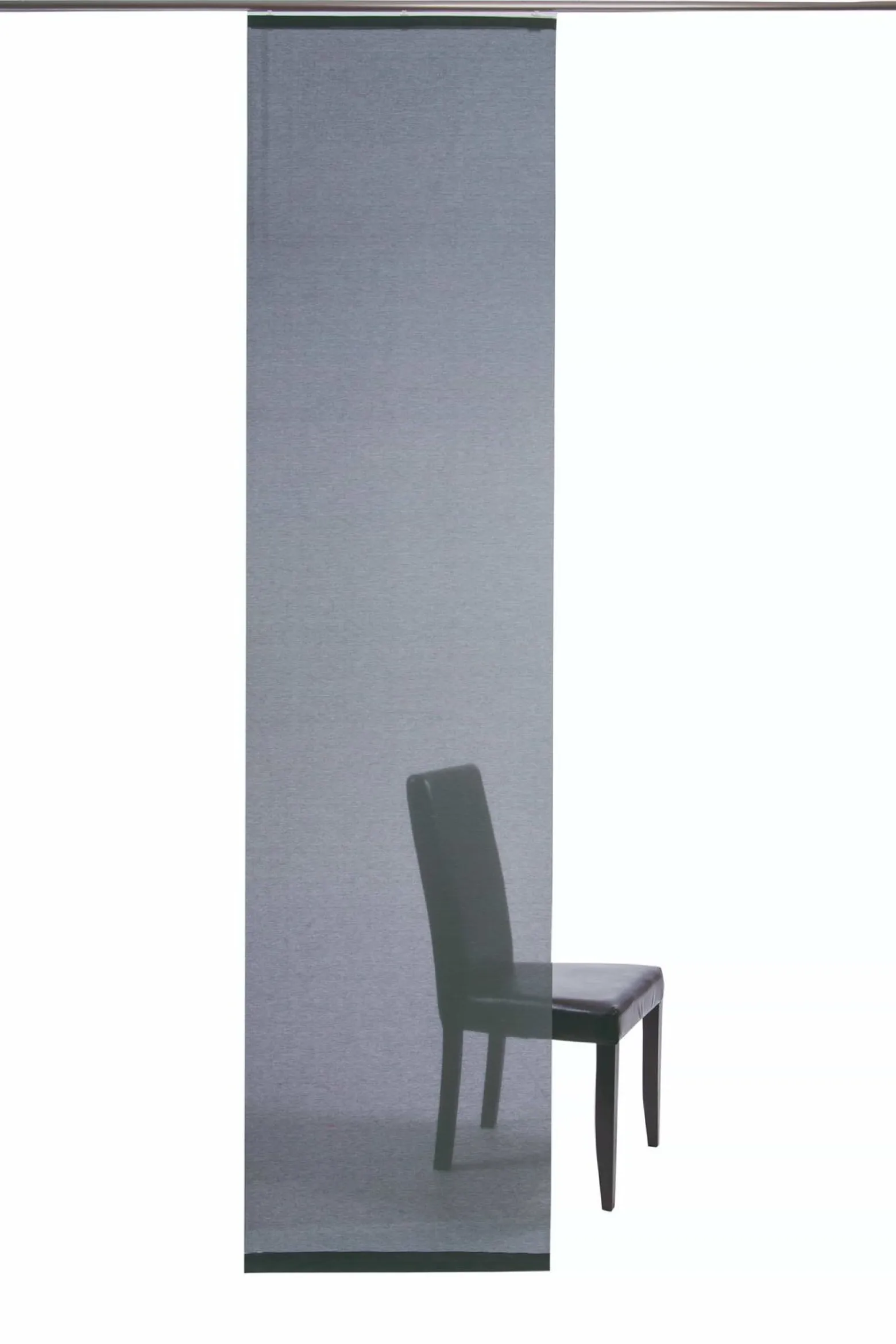 Flächenvorhang Uni lila halbtransparent 60x245 5802-79
