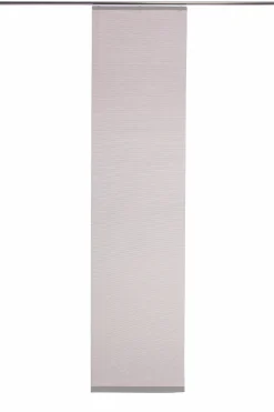 Flächenvorhang Uni rosa halbtransparent 60x245 5840-00