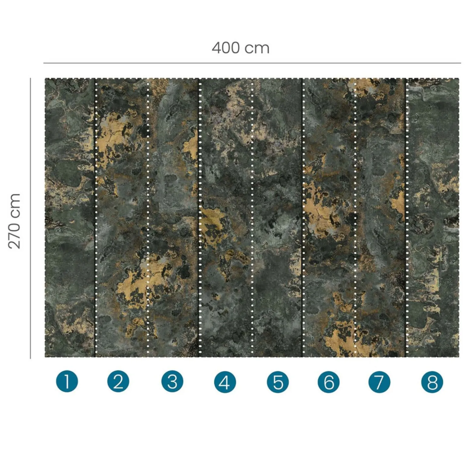 Fototapete Betonoptik Patina Steine Grau Beige 2254-10