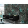 Fototapete Betonoptik Patina Steine Grau Blau 2254-20
