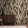 Fototapete Fell Optik Zebra Beige Schwarz 39831-1