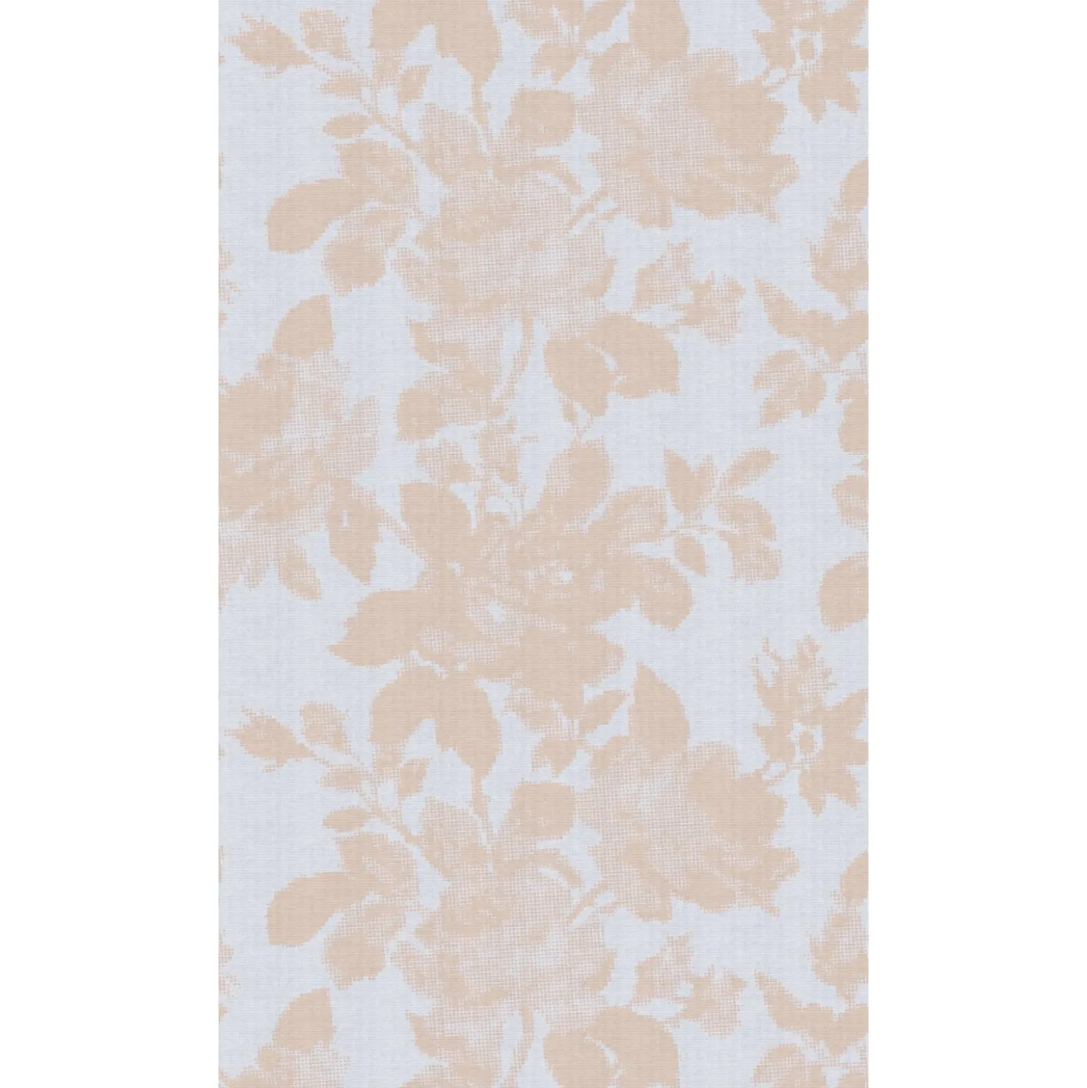 Fototapete Floral Textiloptik Grau Beige 39877-1