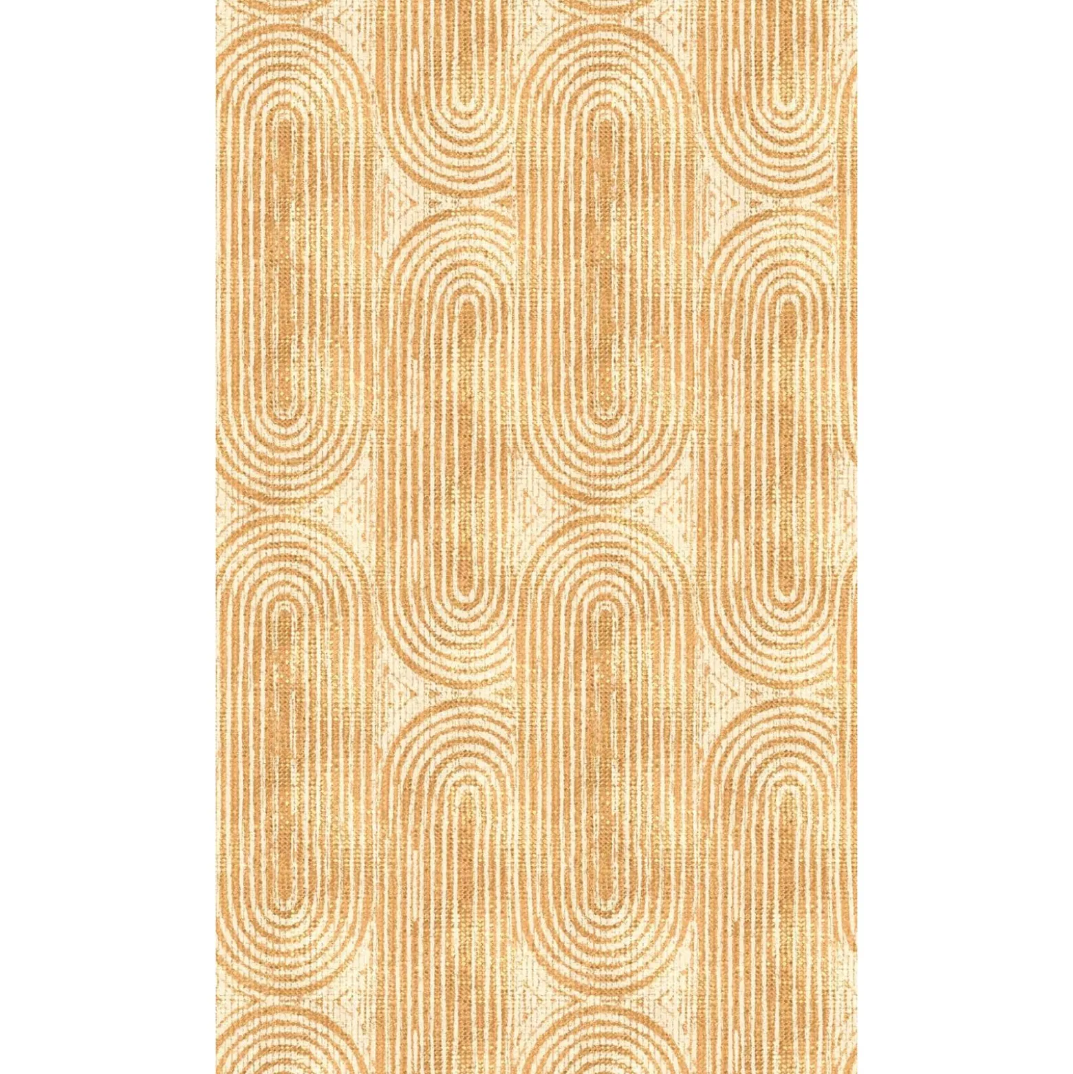 Fototapete Grafik Retro Muster Orange Beige 39868-1