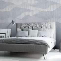 Fototapete Guido Maria Kretschmer Berge Grafik blau