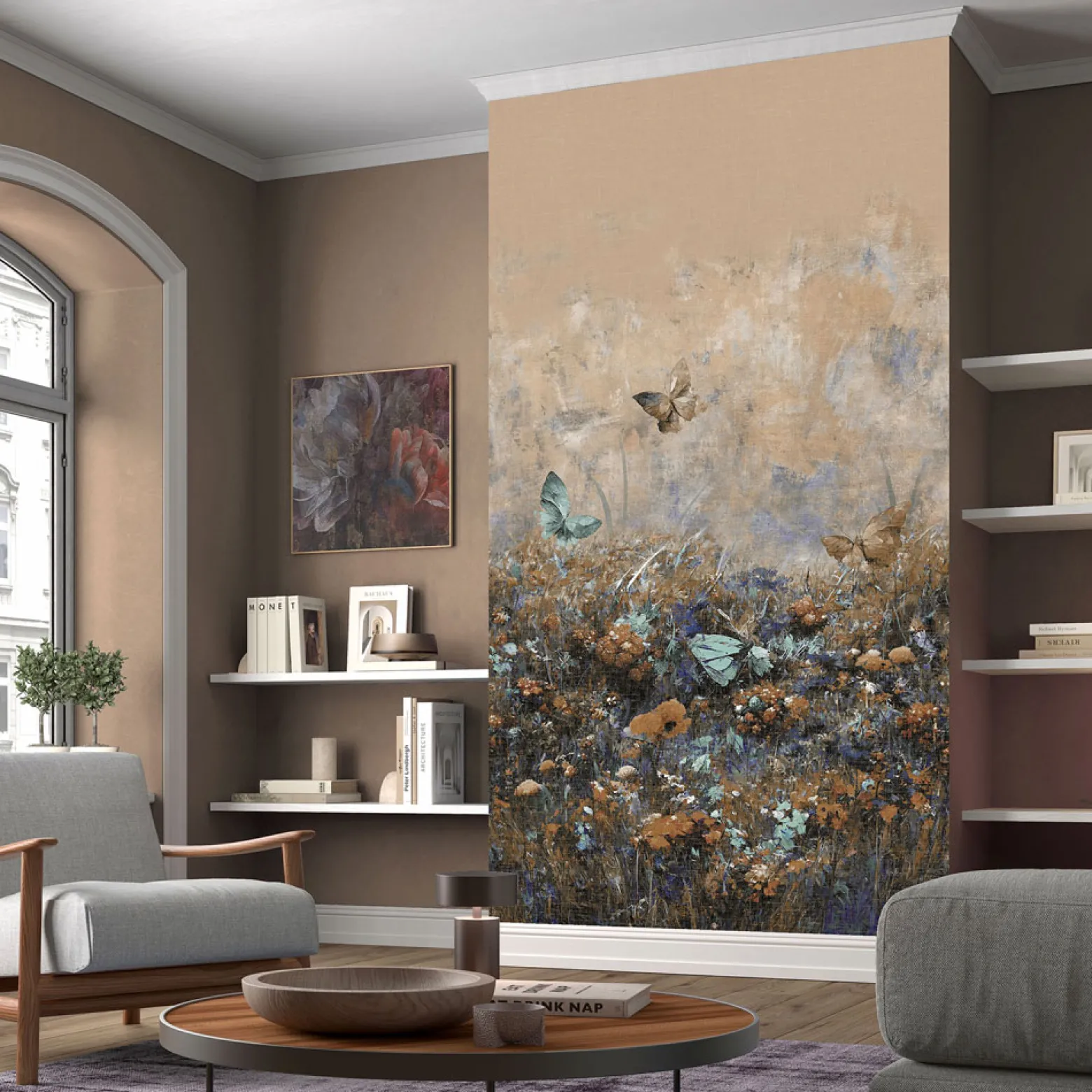 Fototapete Guido Maria Kretschmer Wiese Floral beige