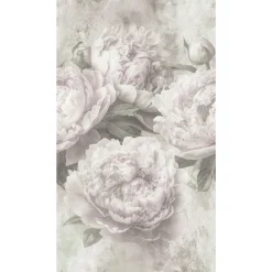 Fototapete Guido Maria Kretschmer Blumen grau creme