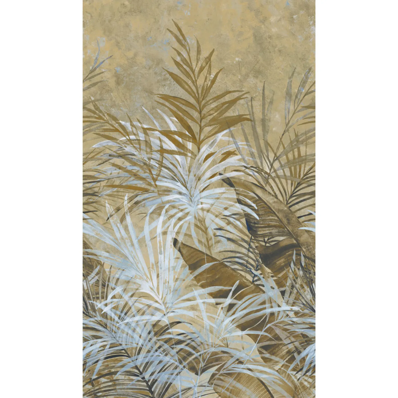 Fototapete Guido Maria Kretschmer Blattmuster beige grau