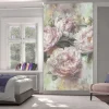 Fototapete Guido Maria Kretschmer Blumen rosa grün