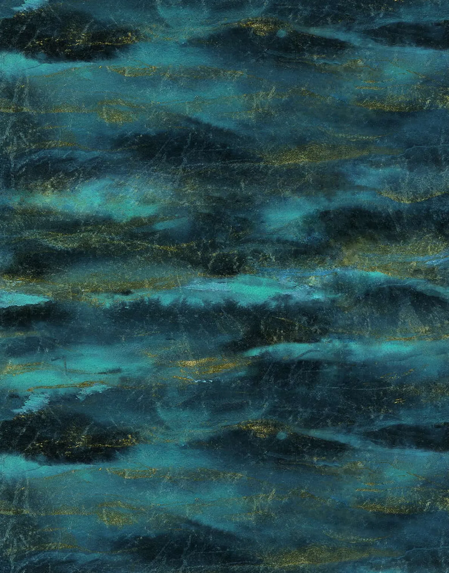 Fototapete Natur Patina Muster blau grau gold Marburg